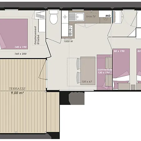 Holiday home In Hohenlychen Mit Grill, Loggia 2 *